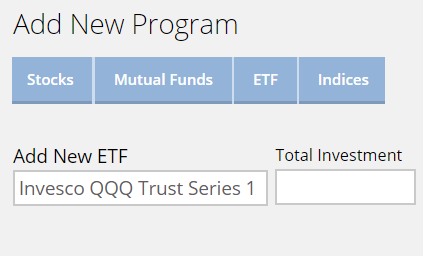 Add ETFs to Your Portfolio in a Few Clicks